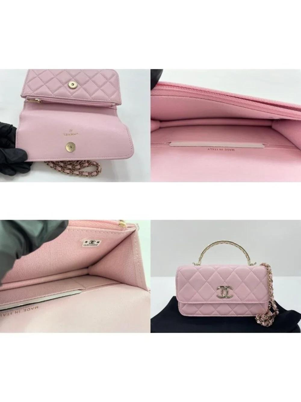 Chanel Handbag 2-Way Quilted